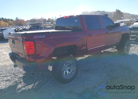 2017 Chevrolet Silverado 1500 2Lt из США, поврежденный, VIN 3GCUKREC9HG191976